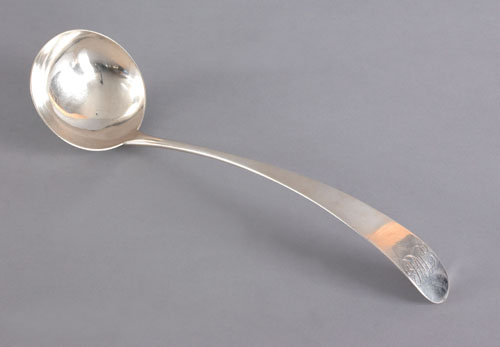 Appraisal: New York silver ladle ca bearing the touch of Underhill