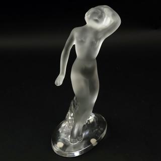 Appraisal: Lalique Danseuse Nude Crystal Figurine Signed Lalique France Good condition