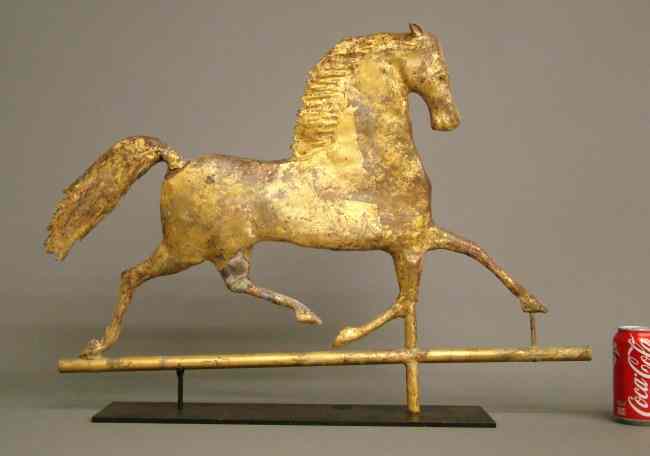 Appraisal: Blackhawk horse weathervane '' Length '' Ht