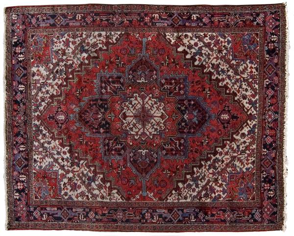 Appraisal: HERIZ RUG Persian ca ' x ' cm x cm