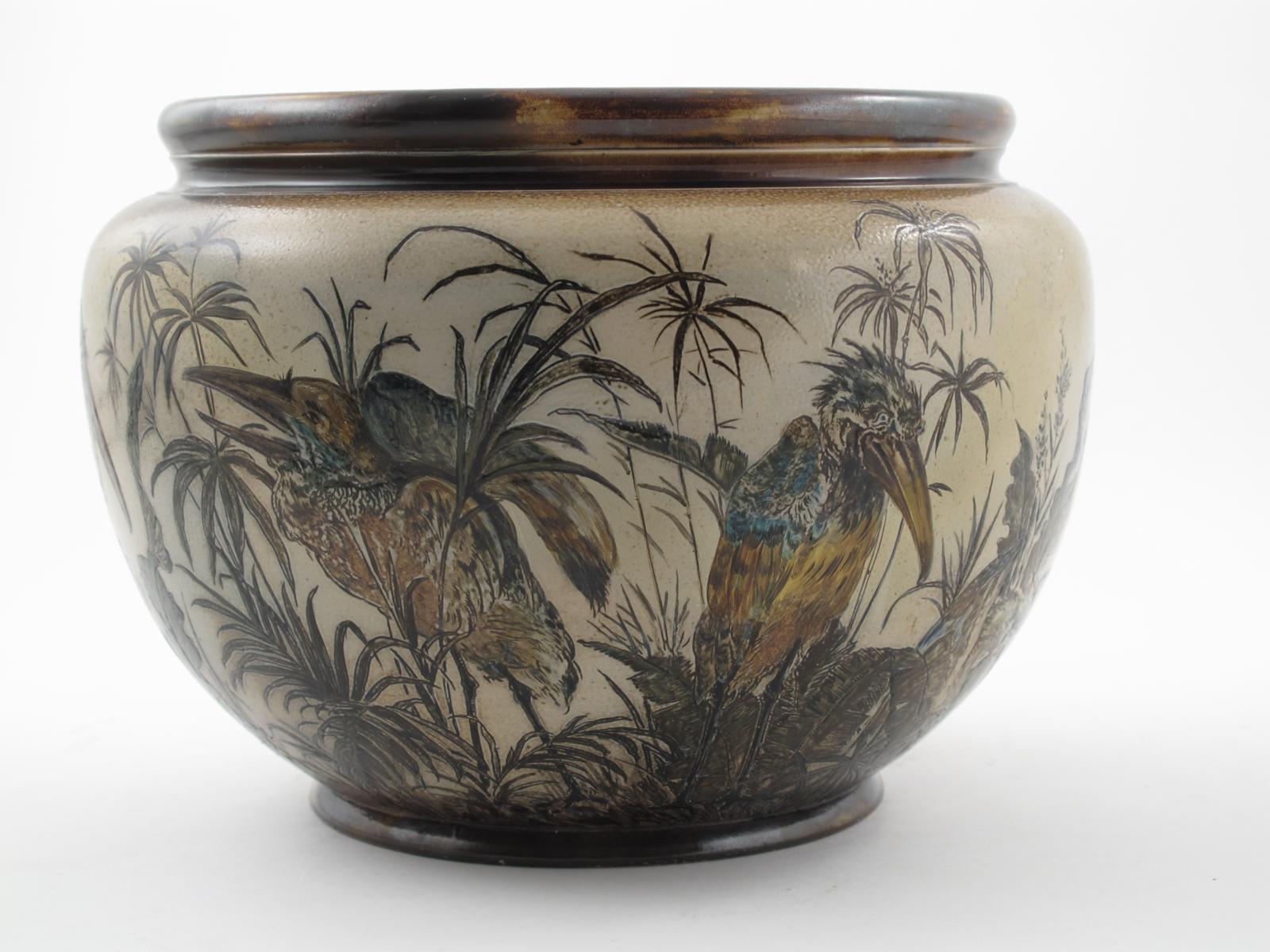 Appraisal: A Martin Brothers stoneware jardiniere