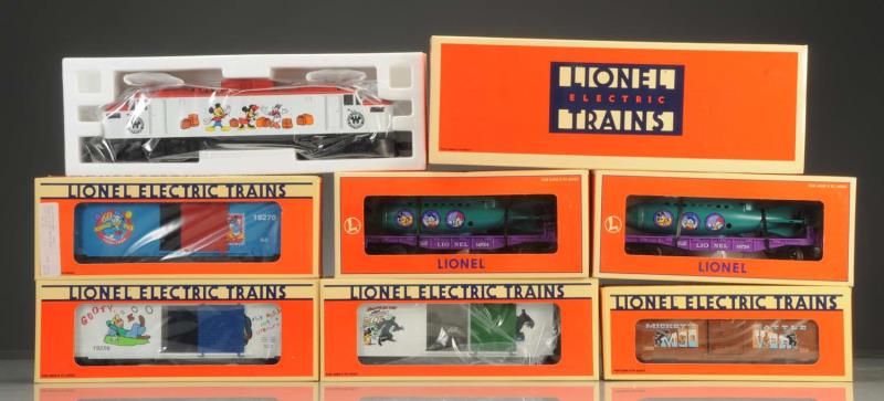 Appraisal: Set includes No EP- Disney electric locomotive No Donald Duck