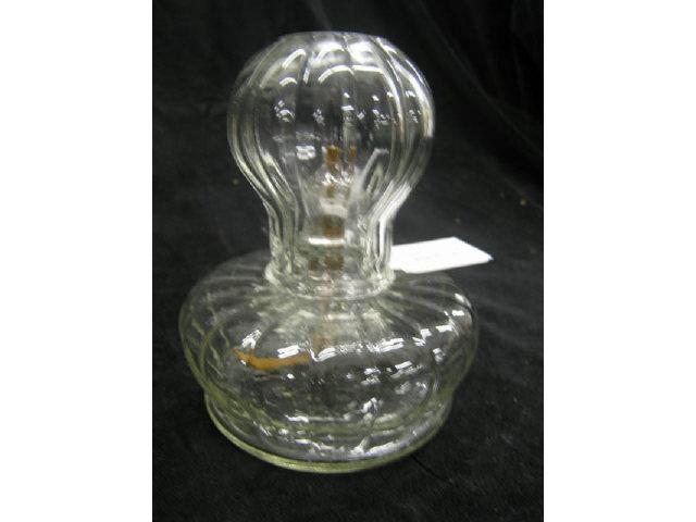 Appraisal: Victorian Miniature Oil Lamp Glover Night Lamp page figure in