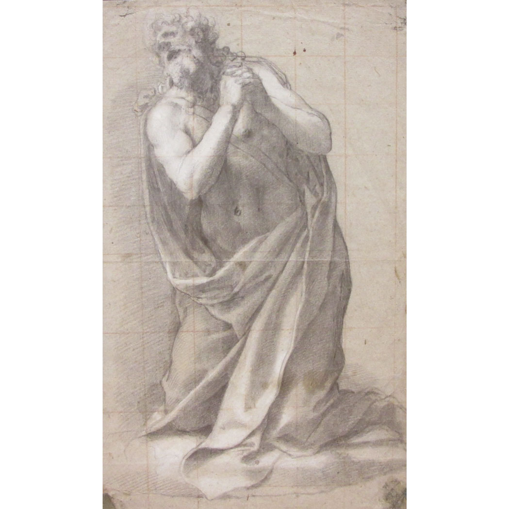 Appraisal: Attributed to Cristofano Roncalli called Il Pomaranccio A Saint Kneeling