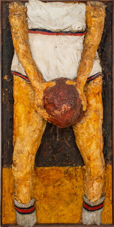 Appraisal: MARY JO SCHWALBACH FREE THROW ASSEMBLAGE Mary Jo Schwalbach American