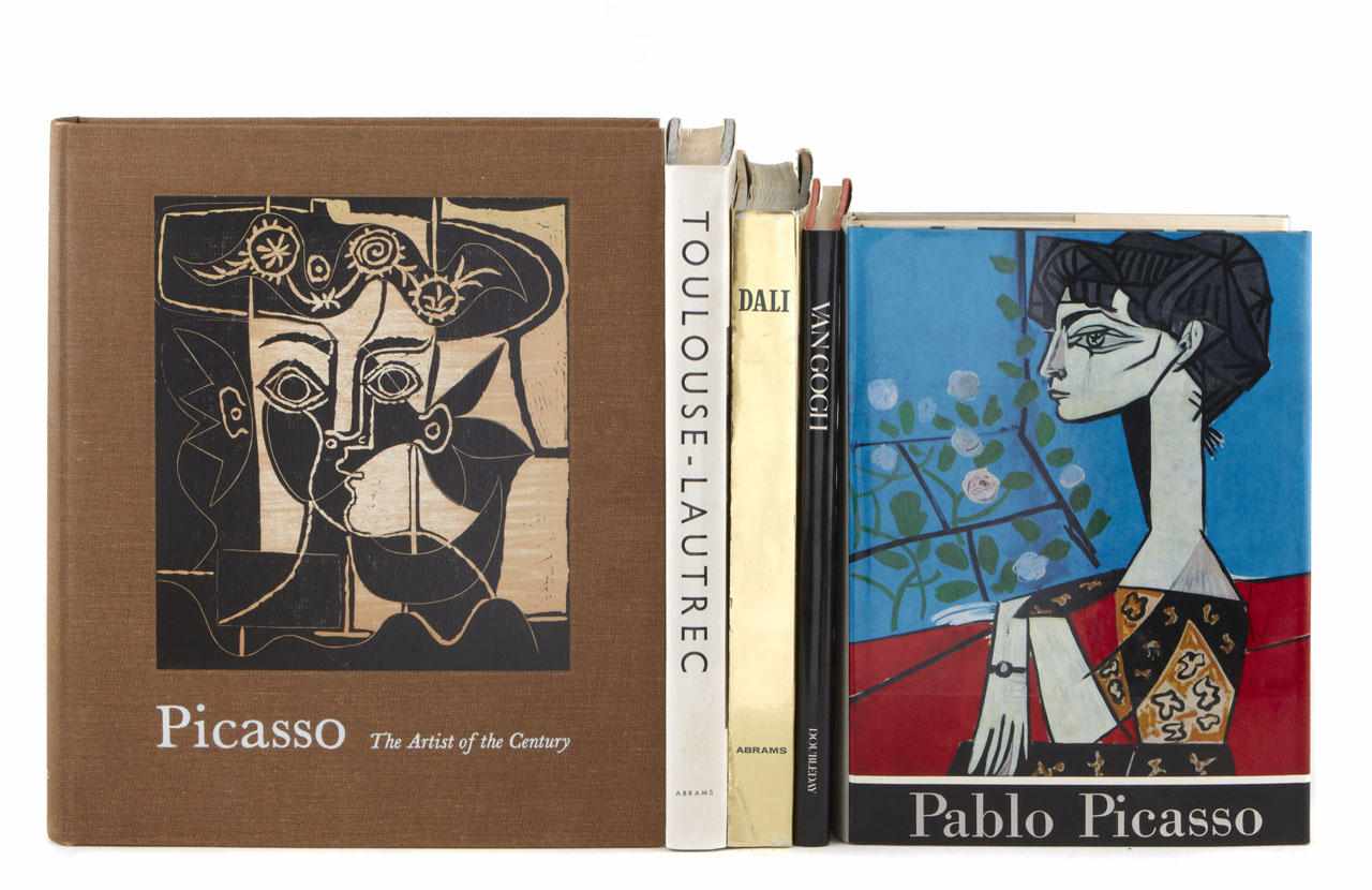 Appraisal: MODERN ART volumes to Original cloth dust jackets Including Gerard