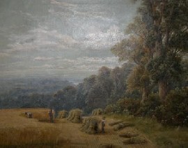 Appraisal: Charles Henry Passey Charles Henry Passey -c Golden Harvest oil