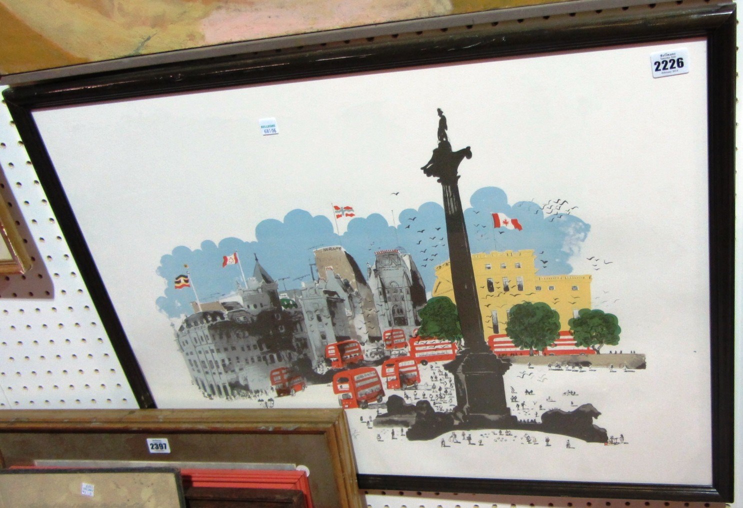 Appraisal: Trafalgar Square it's a battlefield Ltd edition print