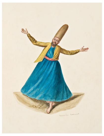 Appraisal: TURKEY An album of fine watercolors of Turkish costume N