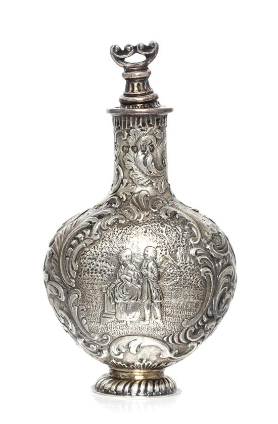 Appraisal: Sale Lot A Victorian Silver Scent Bottle Likely Charles Engelhard