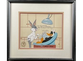 Appraisal: A hand painted Limited Edition animation cel Dated signed by