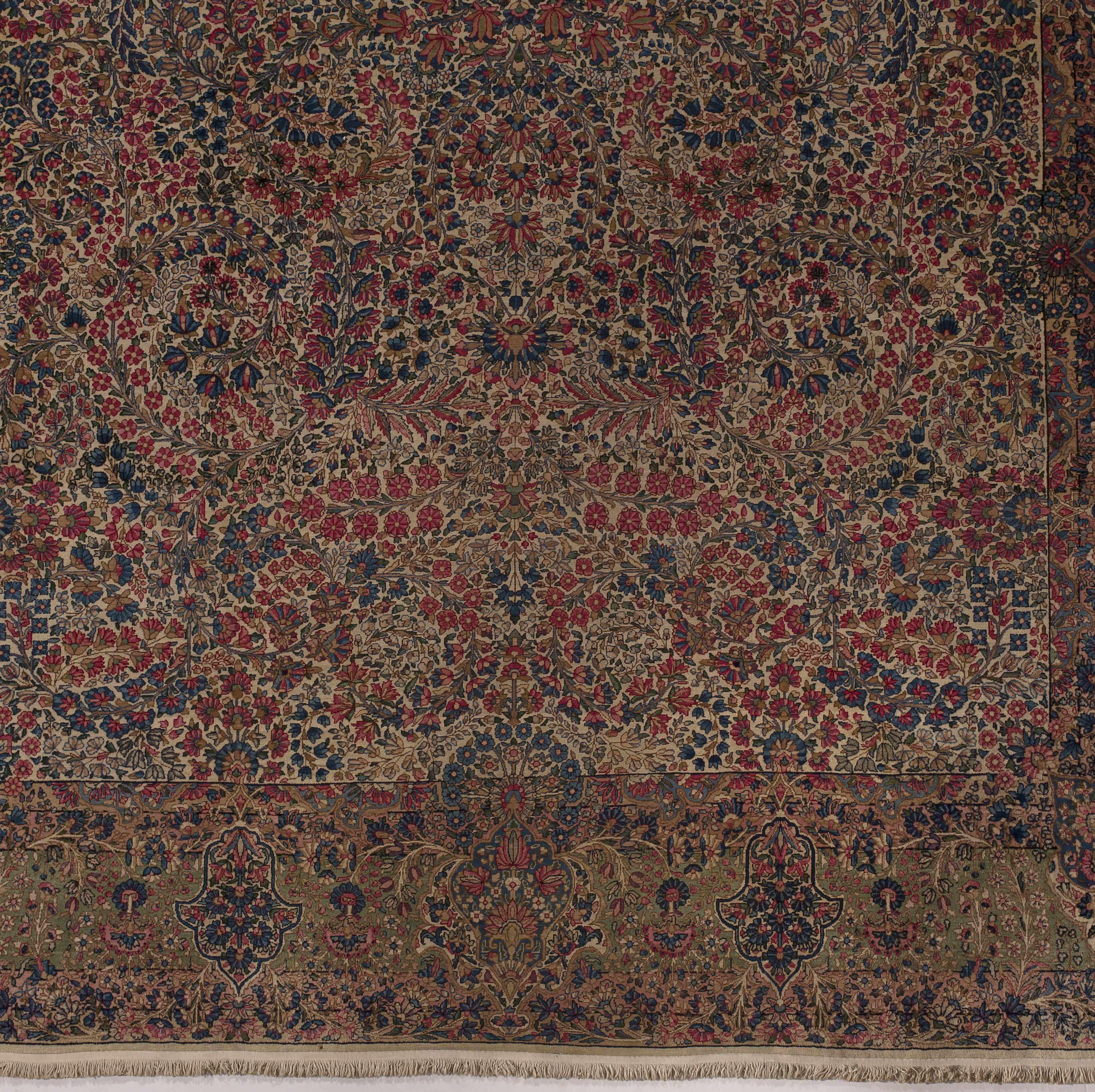 Appraisal: A Kerman carpet South Central Persiacirca size approximately ft in