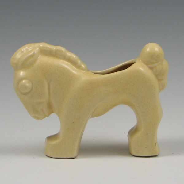 Appraisal: Brush McCoy Horse Planter marked die impressed USA excellent condition