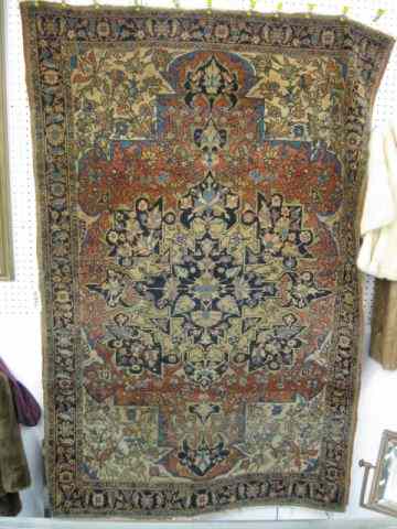 Appraisal: Ferahan-Sarouk Persian Handmade Rug semi-antique elaborate floral ' '' x