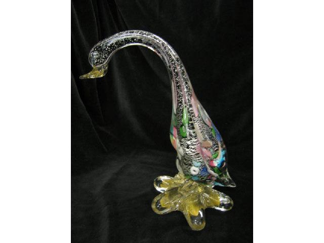 Appraisal: Murano Italian Art Glass Figurine of a Bird Dino Martens