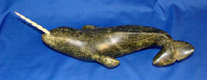 Appraisal: WHALE Soapstone L inches