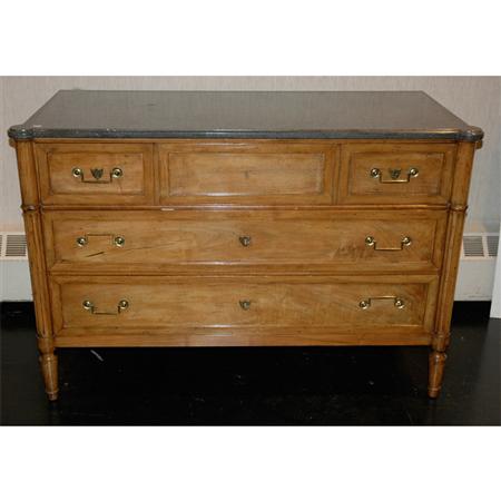 Appraisal: Louis XVI Style Mahogany Commode Estimate -