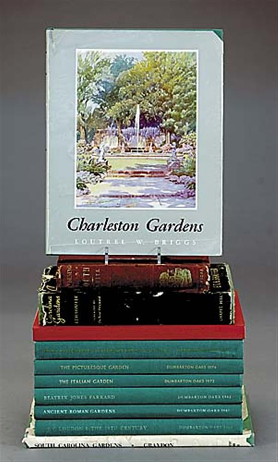 Appraisal: Books Southern and world gardens Coffin David R ITALIAN GARDENS