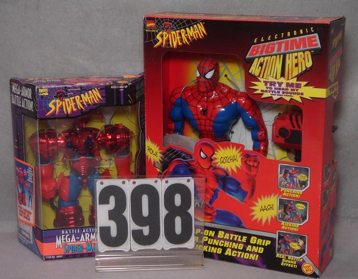 Appraisal: Lot of Spiderman Action Figures mint in original boxes Estimate