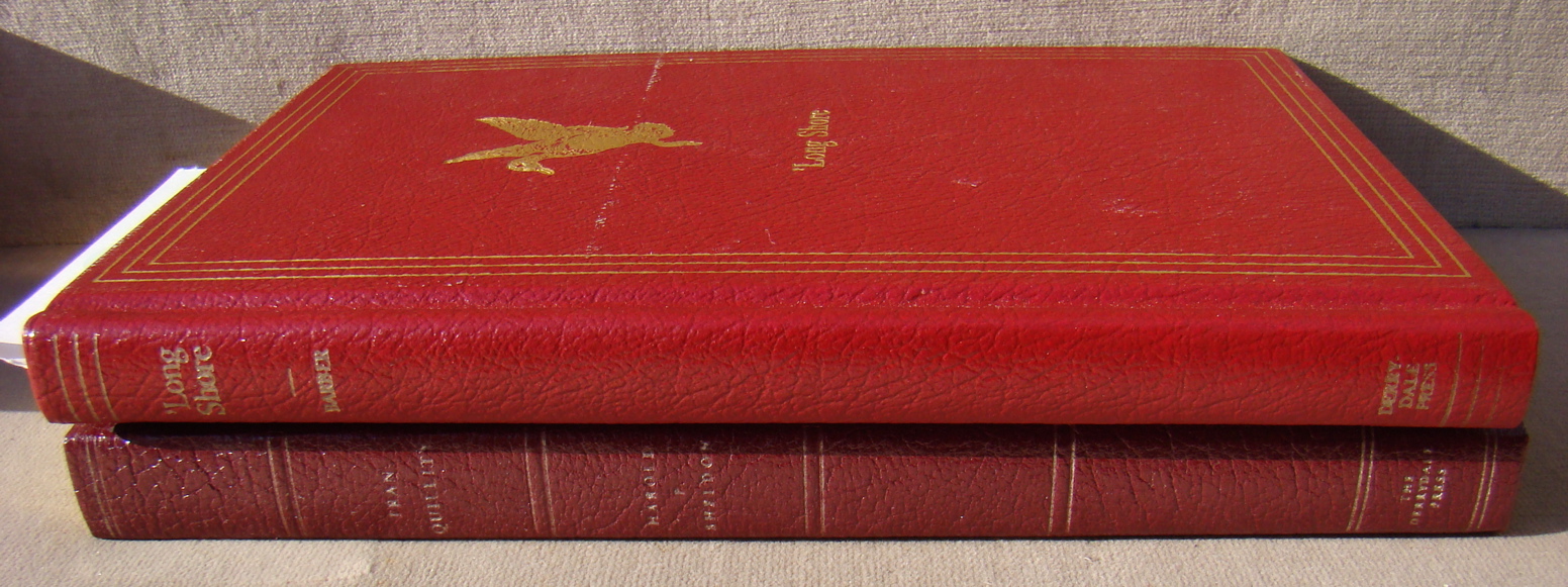 Appraisal: DERRYDALE PRESS Four books Barber Joel 'Long Shore Lyon MS