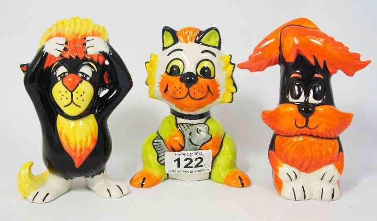 Appraisal: Lorna Bailey Limited Edition Comical Cats Cat with Hands on