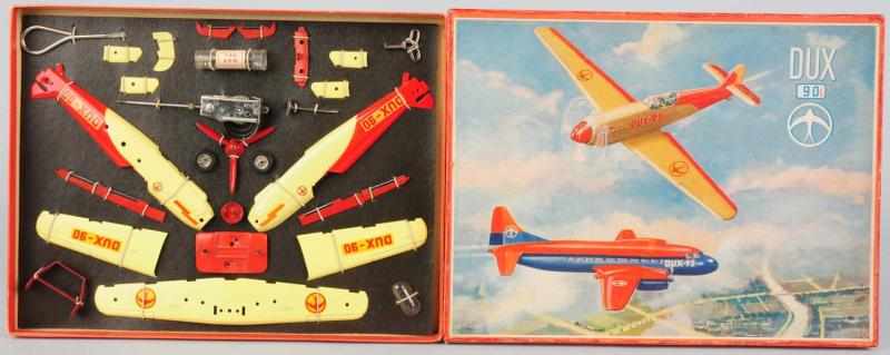 Appraisal: Tin Litho Dux Civilian Airplane Constructor Set German Late s