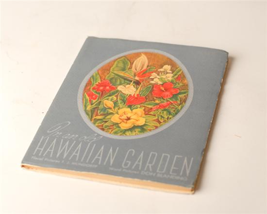 Appraisal: Don Blanding In an old Hawaiian Garden softcover publisher R