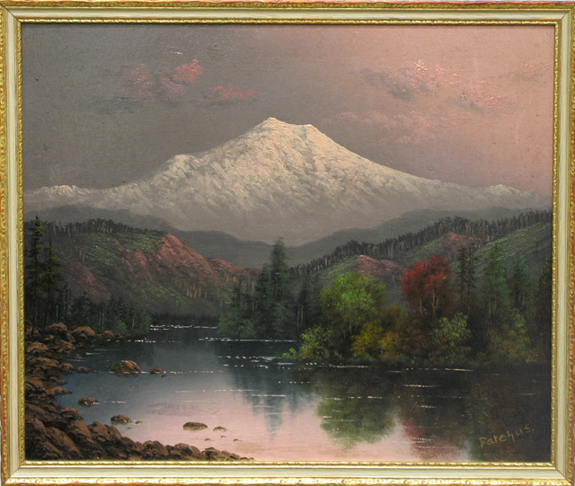 Appraisal: ELIZA R BARCHUS OIL ON PANEL the Oregon artist -