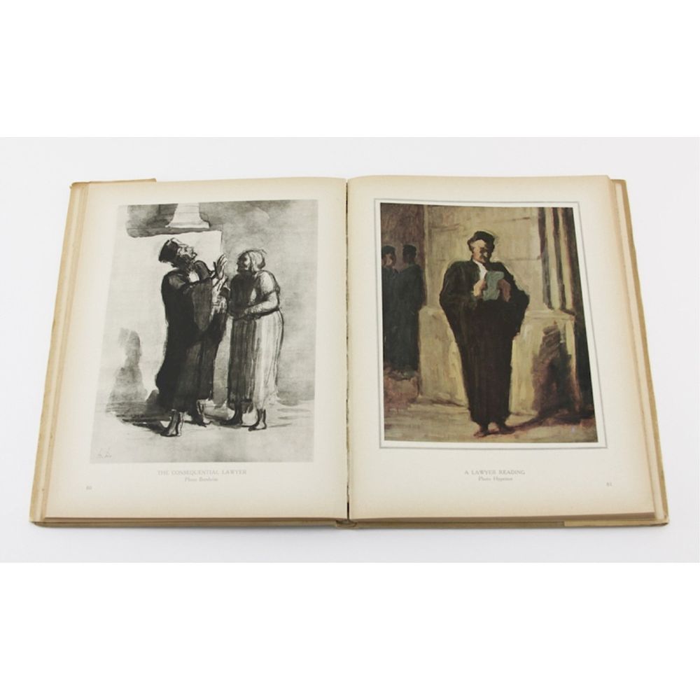 Appraisal: Honor Daumier French Lithograph and Book Honor Daumier French -