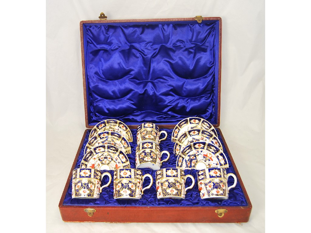 Appraisal: A set of half dozen Royal Crown Derby 'Japan' pattern