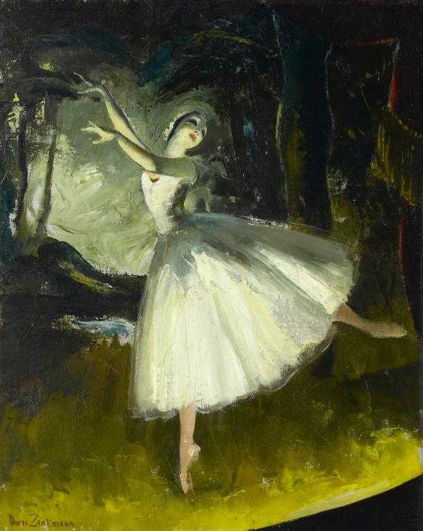 Appraisal: DORIS CLARE ZINKEISEN ROI - DANCER signed x cm Provenance