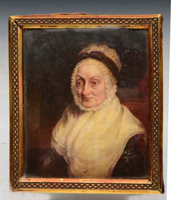 Appraisal: CHARLES BESTLAND - A PORTRAIT MINIATURE of a Lady oil