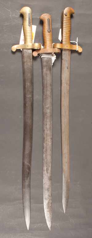 Appraisal: Three bayonets one marked ''Ames Mfg Co Chicopee Mass ''