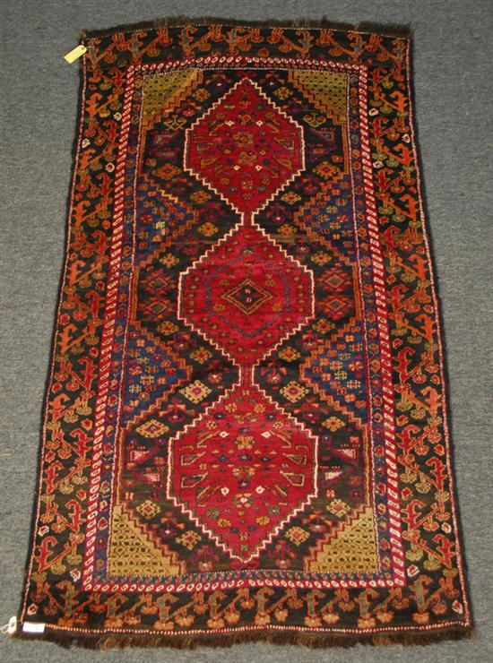 Appraisal: LEBANESE KURD RUG circa feet inches x feet inch Provenance