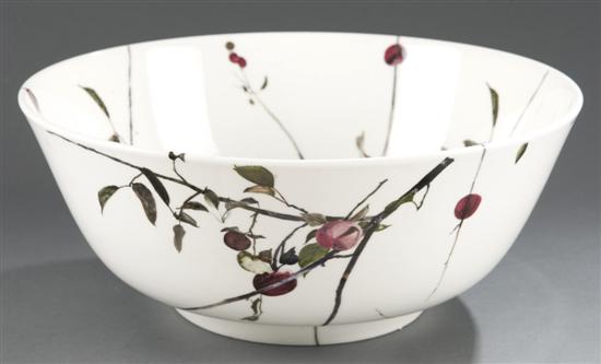 Appraisal: Royal Doulton Andrew Wyeth signed porcelain bowl c Fine bone