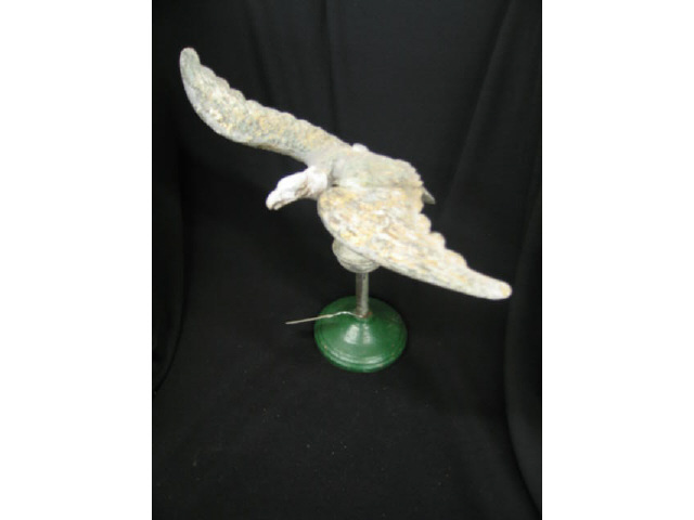 Appraisal: Figural Eagle Weathervane Top