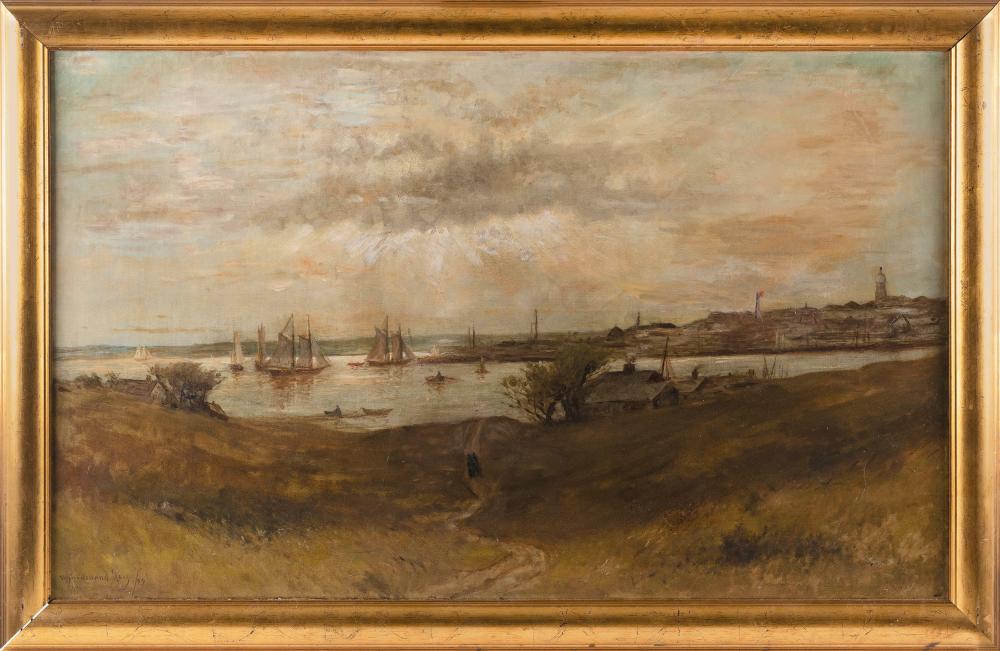 Appraisal: WILLIAM FERDINAND MACY NEW YORK MASSACHUSETTS - VIEW OF NEW