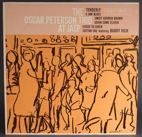 Appraisal: Oscar Peterson Verve LPs with Trumpeter labels MGV- MGV- MGV-