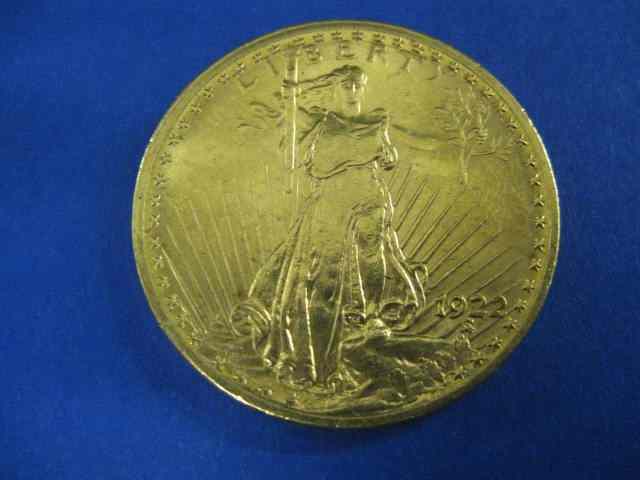 Appraisal: U S St Gaudens Gold Coin uncirculated