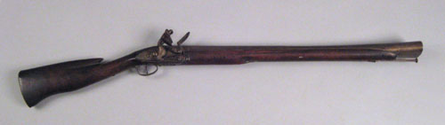 Appraisal: British military flintlock blunderbuss the lock marked Tower the half