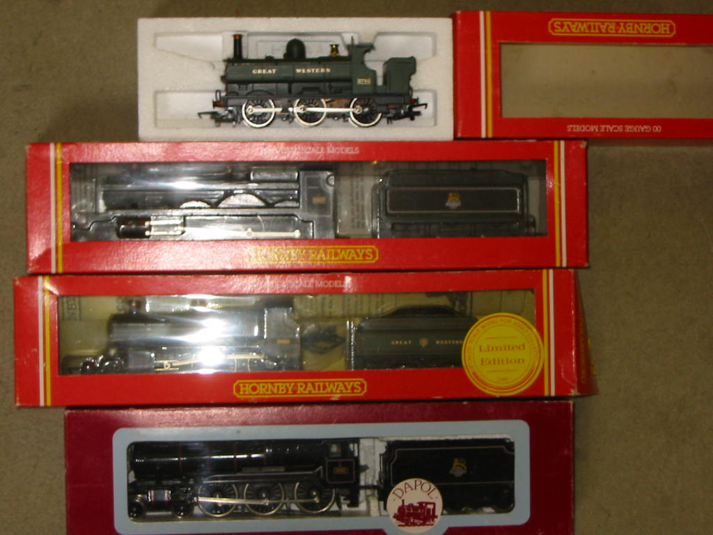 Appraisal: Hornby locomotives R G W R Pannier Tank R B