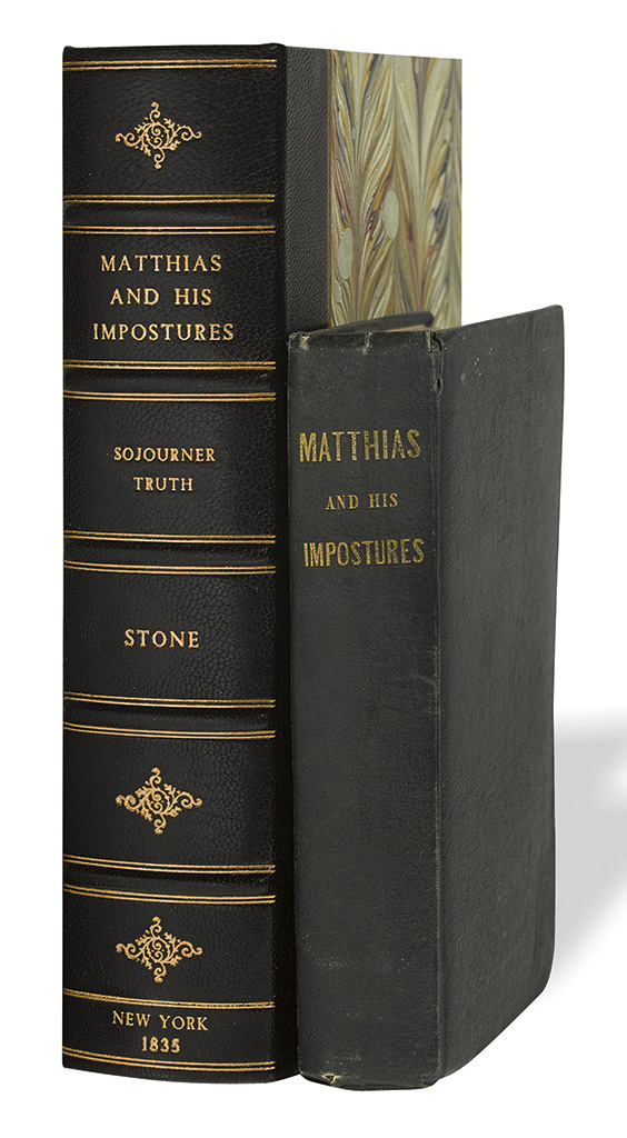 Appraisal: SOJOURNER TRUTH Stone William L Matthias and His Impostures or