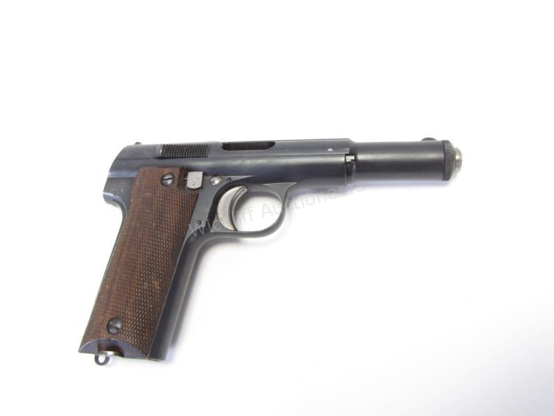 Appraisal: Post WWII Astra Model Semi Auto Pistol-Stainless round barrel Chambered