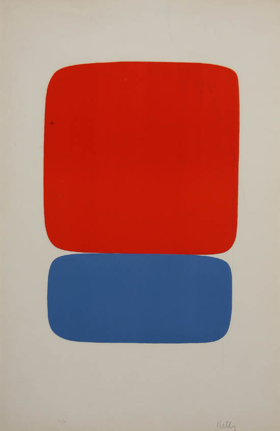 Appraisal: Lot Property of Various Owners Ellsworth Kelly American b Red