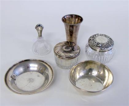 Appraisal: Group of American sterling silver hollow ware st half of