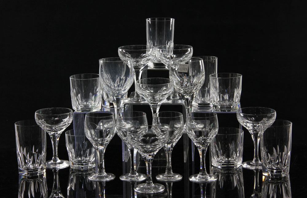 Appraisal: - Assorted Crystal Stemware and Glasses Lot of assorted crystal