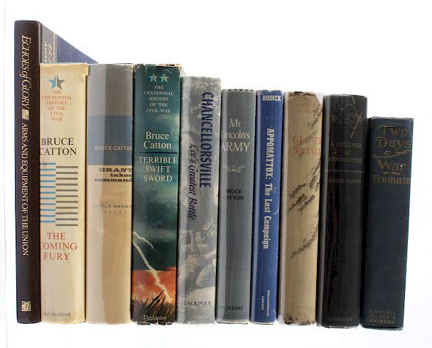 Appraisal: Civil War Related Hardbound Book Collection Included in this lot