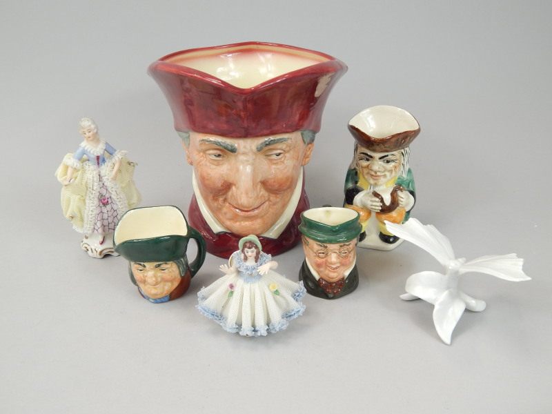 Appraisal: A collection of ceramic figures to include a large Royal