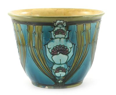 Appraisal: A large Minton Secessionist jardiniere designed by John Wadsworth tubeline