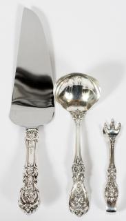 Appraisal: REED AND BARTON STERLING FRANCIS I SERVING PIECES REED AND